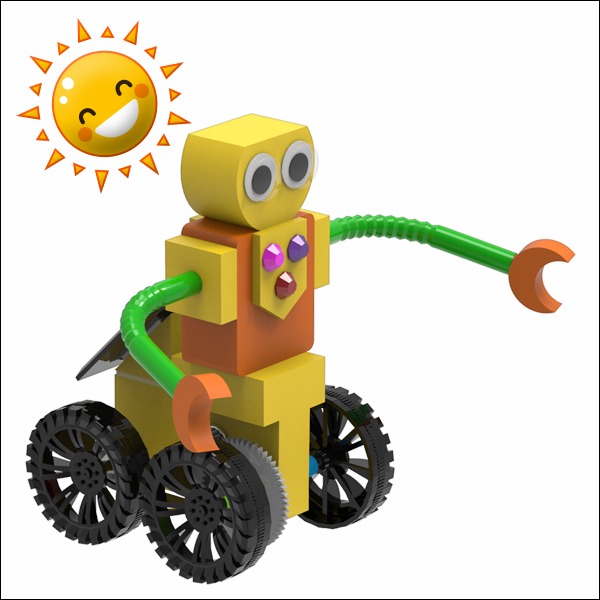 태양광 솔라 로봇카 썬돌이