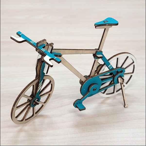 DIY 나무 자전거(27PCS) (U-040)